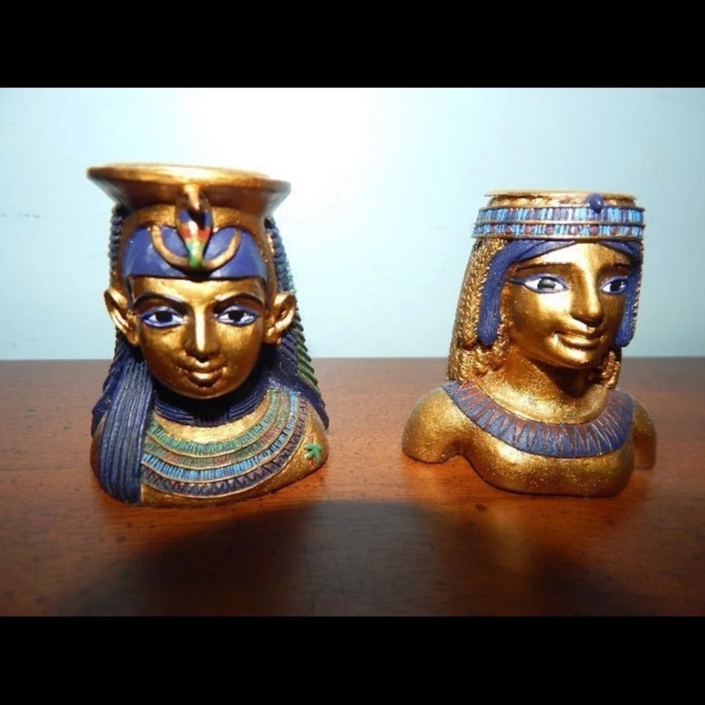 Summit Collection Egyptian Candle Holders